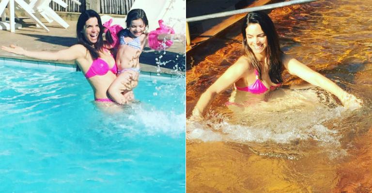 Mariana Leão curte férias em família no Rio de Janeiro