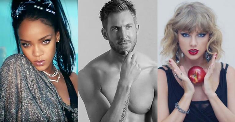 Saiba quanto Taylor Swift já ganhou por música do ex, Calvin Harris, com Rihanna
