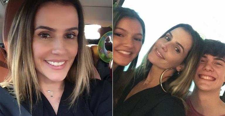 Deborah Secco mostra foto com seus filhos na ficção