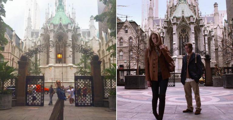 Fernanda Rodrigues visita antigo cenário da série ‘Gossip Girl’