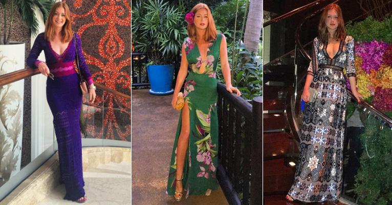 Marina Ruy Barbosa ensina como usar um vestido longo casual em 25 looks!