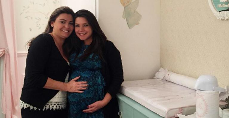 Thais Fersoza mostra cantinho do quarto de bebê da filha, Melinda