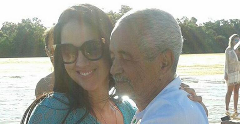 Graciele Lacerda faz homenagem para o pai de Zezé Di Camargo