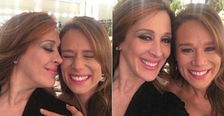 Claudia Raia grava participação em Haja Coração ao lado de Mariana Ximenes