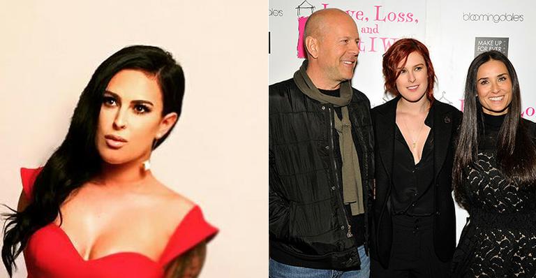 Filha de Demi Moore e Bruce Willis aparece com cintura minúscula em foto