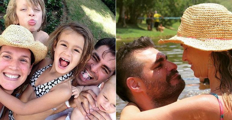 Thiago Lacerda diz que vida ao lado de Vanessa Lóes é ‘como a de um casal qualquer’