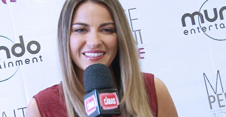 Maite Perroni fala de sua turnê pelo Brasil