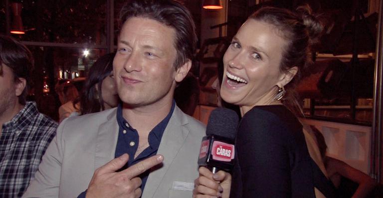 Jamie Oliver recebe VIP’s em seu restaurante em SP