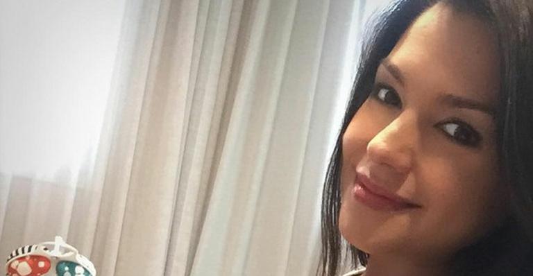 Thais Fersoza mostra mudanças na decoração da casa para a chegada de Melinda