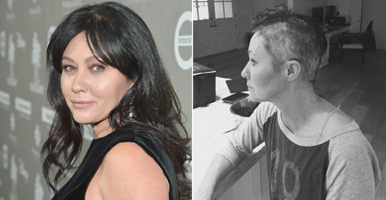 Shannen Doherty, de ‘Barrados no Baile’, raspa o cabelo em luta contra o câncer