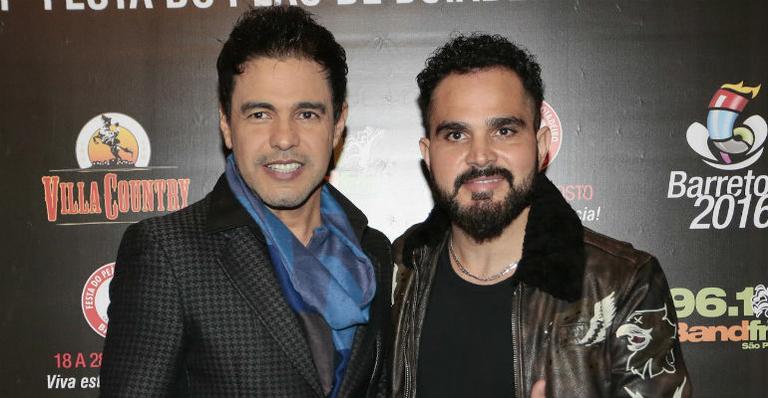 Zezé Di Camargo e Luciano são homenageados na 61ª Festa do Peão de Barretos