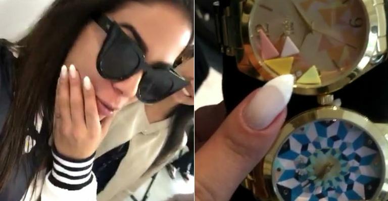 Super estilosa, Anitta aposta em formato de unha stiletto