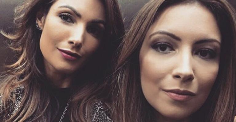 Patrícia Poeta faz selfie com a irmã e surpreende pela semelhança