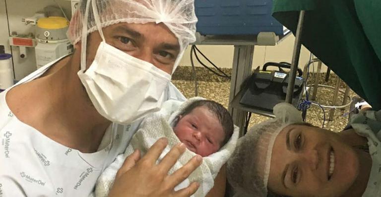 Nasce a segunda filha do jogador Fred: “Todo o amor do mundo”