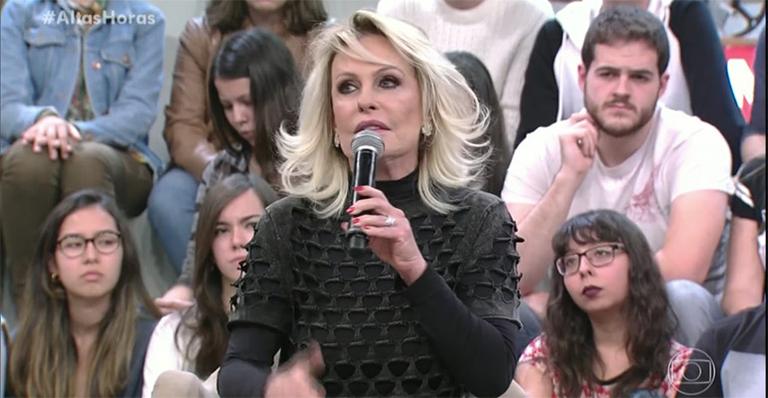 Ana Maria Braga revela caso de assédio: ‘Ficou marcado na minha vida’