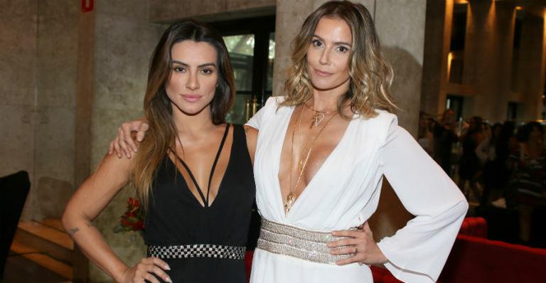 Cleo Pires e Deborah Secco roubam a cena em lançamento de grife de roupas