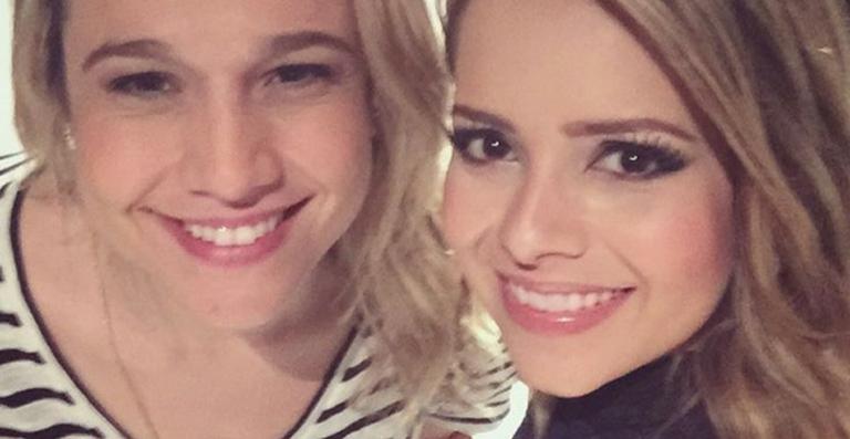 Fernanda Gentil relembra qual foi a primeira mensagem que recebeu de Sandy