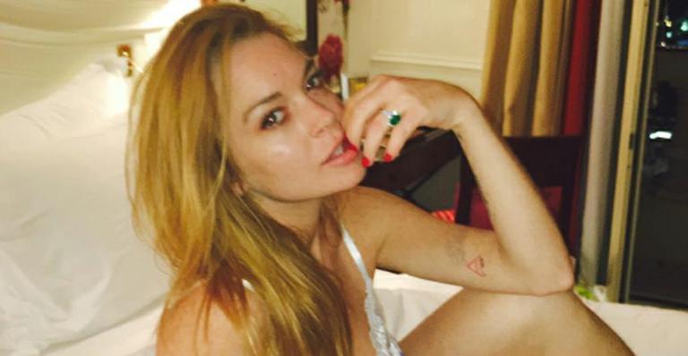 Mãe de Lindsay Lohan nega gravidez da filha