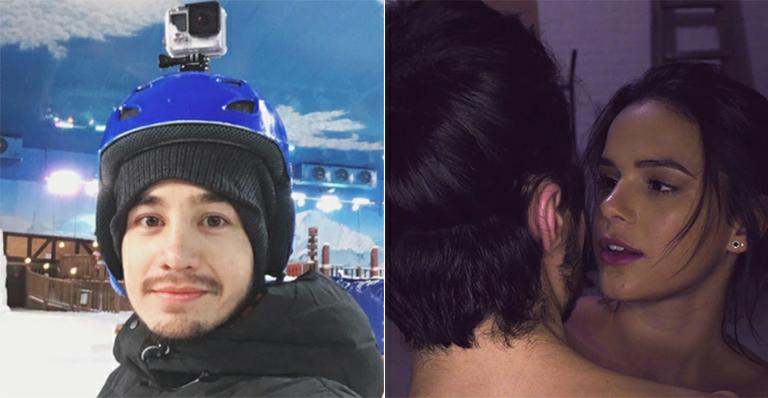 No ‘Estrelas’, Tiago Iorc elogia a beleza de Bruna Marquezine