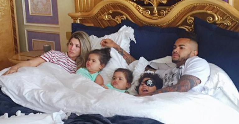 Dentinho curte final de semana em família: “Bem mais precioso”