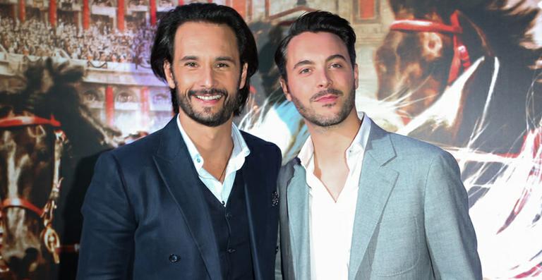 Rodrigo Santoro e Jack Huston lançam Ben-Hur em SP