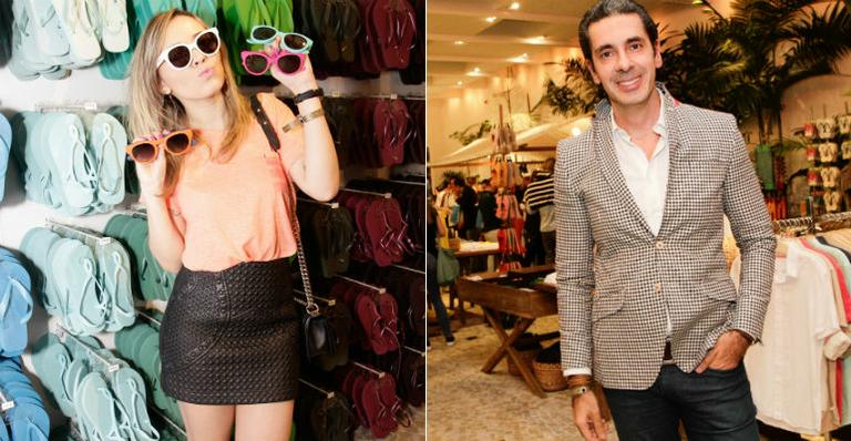 Taciele Alcolea e Alexandre Taleb prestigiam evento fashion em São Paulo