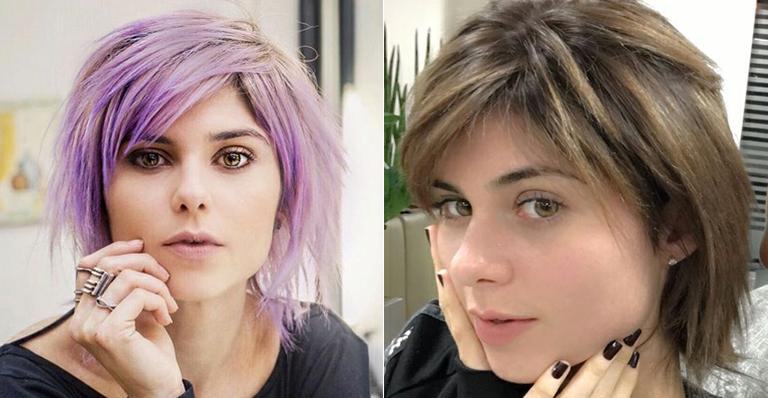 Julianne Trevisol muda o visual e volta a ser morena