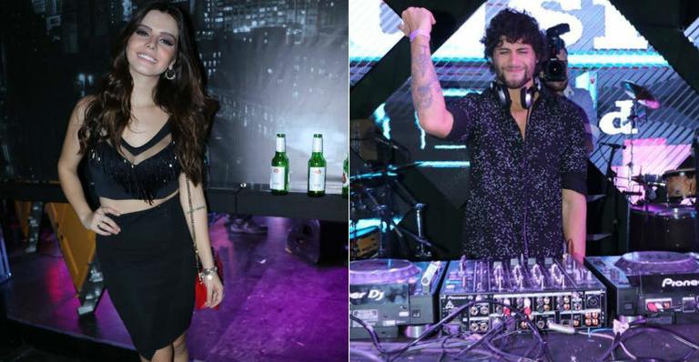 Giovanna Lancellotti prestigia show de Jesus Luz no Rio de Janeiro