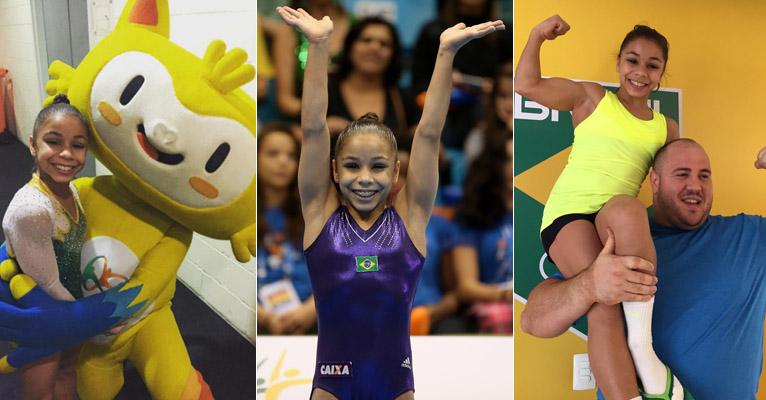Veja 12 fotos incríveis e fofas de Flavia Saraiva, a ginasta mais querida da Rio-2016