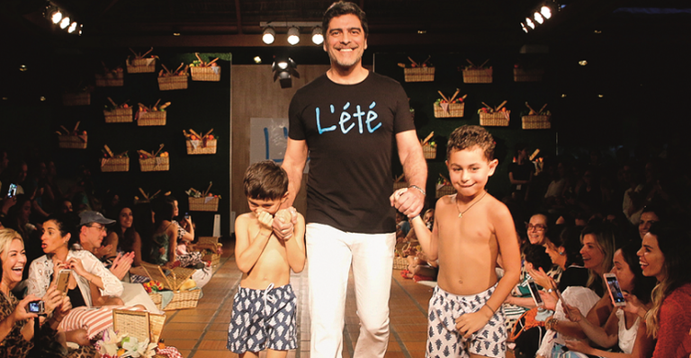 Junno Andrade: charme do galã nas passarelas
