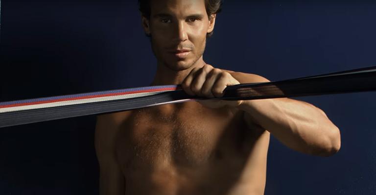 Postulante ao ouro no Rio, Rafael Nadal estrela campanha de linha de underwear