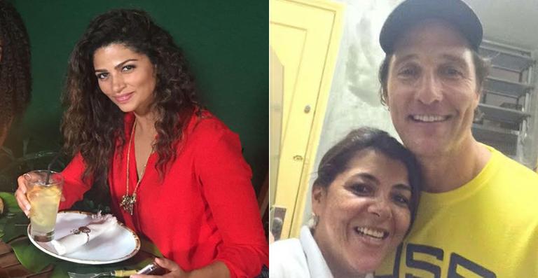 Camila Alves e Matthew McConaughey curtem feijoada no Rio de Janeiro