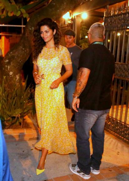 Matthew McConaughey e Camila Alves jantam no Rio