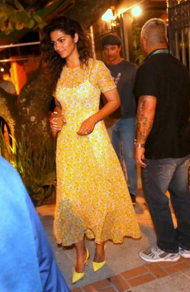 Matthew McConaughey e Camila Alves jantam no Rio