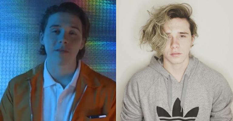 Brooklyn Beckham muda o visual e fica loiríssimo