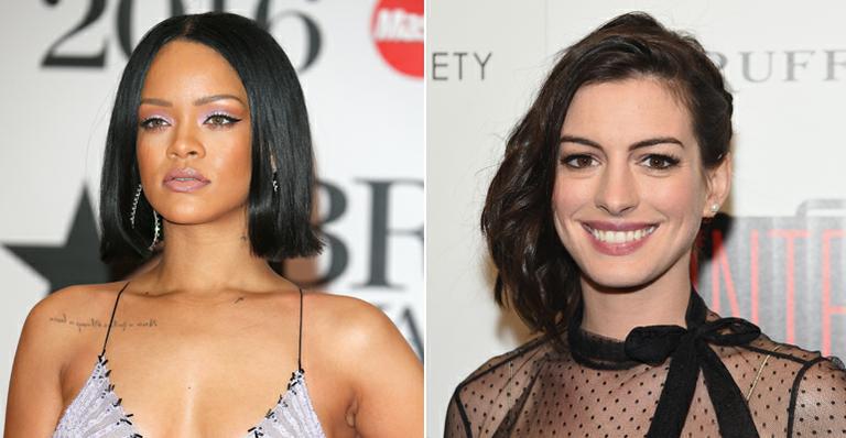 Rihanna e Anne Hathaway podem estrelar remake de ‘Onze Homens e Um Segredo’