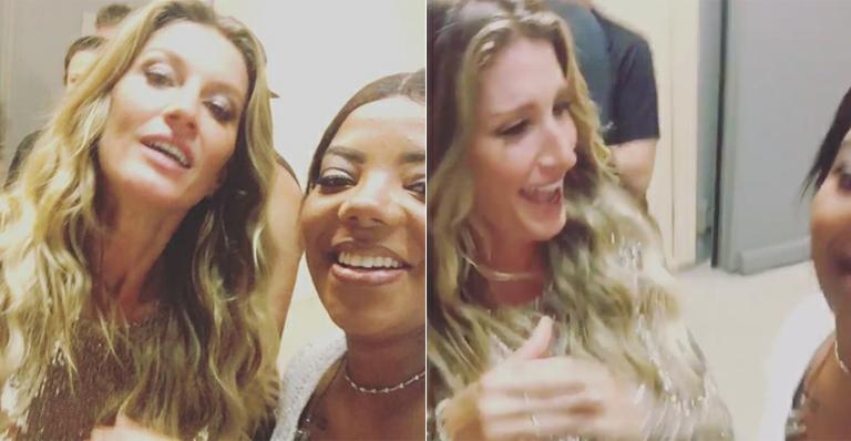 Gisele Bündchen canta funk em vídeo com Ludmilla