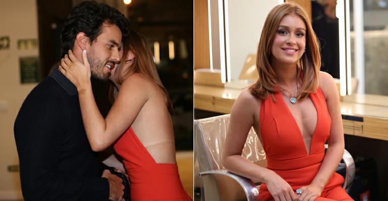 Marina Ruy Barbosa: carinho com Xandi Negrão em evento em família