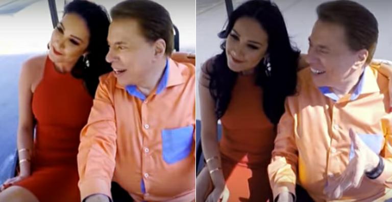 Silvio Santos leva Helen Ganzarolli para um passeio em novo vídeo