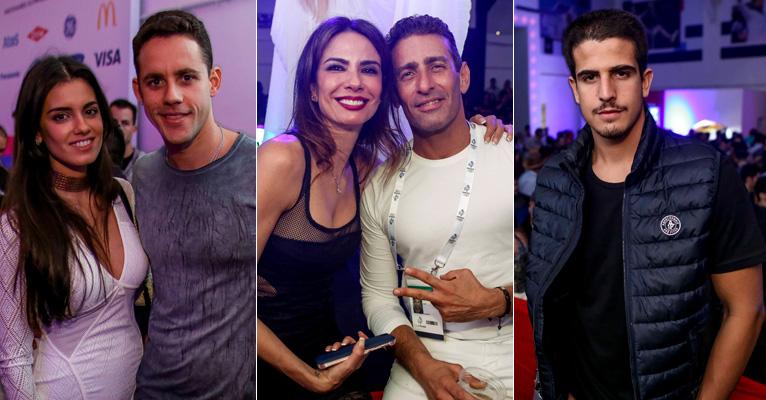 Luciana Gimenez e Thiago Pereira curtem festa no Rio