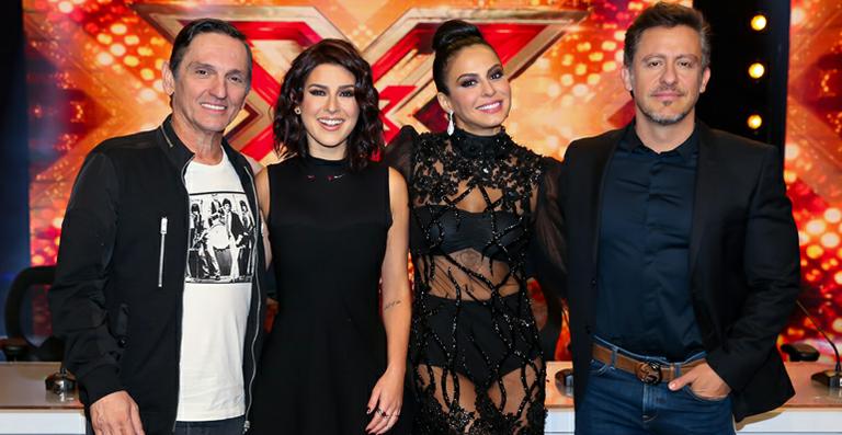 Time do ‘X Factor’ se reúne em coletiva de imprensa em SP