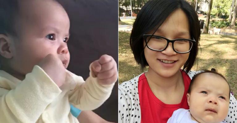 Jiang Pu mostra vídeo divertido da filha ‘lutando’: “Pequeno Jackie Chan”