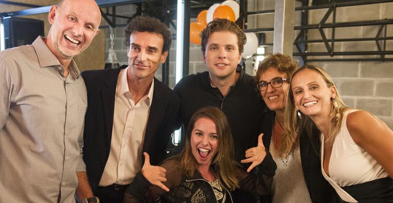 Atletas participam de cena da novela Malhação