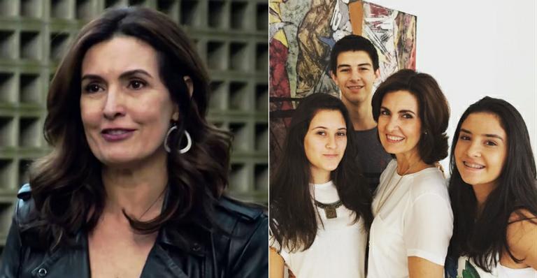 Fátima Bernardes se emociona ao falar dos trigêmeos: “A gente se realiza mesmo nos filhos”