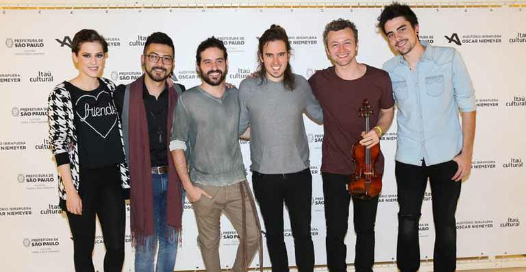 Sophia Abrahão e Lucas Lima participam do DVD da banda Pagan John