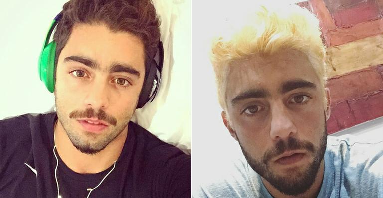 Pedro Scooby muda o visual e surge loiríssimo
