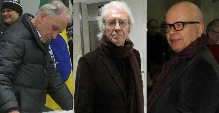 Famosos vão ao velório de Luís Filipe Goulart de Andrade