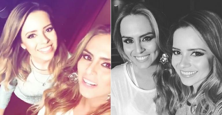 Sandy dá entrevista para a prima Aline Lima: “O papo foi bom demais”