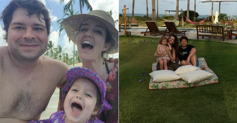 Larissa Maciel curte férias com a família em Alagoas
