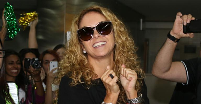 Atriz mexicana Lucero desembarca em São Paulo